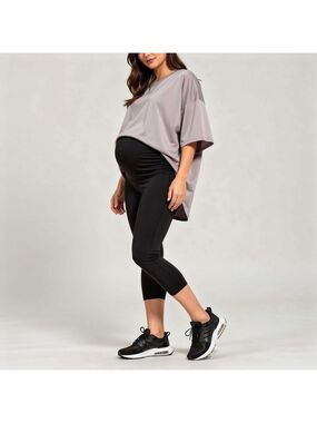 Beyond Yoga Beyond The Bump Maternity Cropped Leggings Size Large